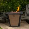 28 inch Brently LP Gas Fire Pit Table By GHP Manufacturing Co