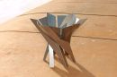 Curonian Wood Burning Fire Pit Phoenix Blossom Stainless Steel