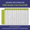 1/2 inch Fire Glass Bora Bora Reflective 10 Pound Bag by AFG
