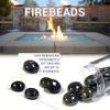 American Fire Glass Sparkling Glacier Ice Fire Beads 10 pounds