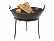 Woodburning Metal Fire Bowl From Mistri Art Imports