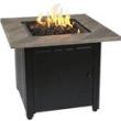 LP Gas Square Fire Pit "The Harper" Made by Endless Summer