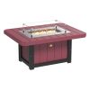 Luxcraft Lumin Poly Built Round 46 inch Fire Pit Assorted Colors