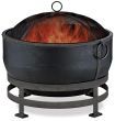Wood Burning Outdoor Fire Pit Oil Rubbed Bronze Kettle Design