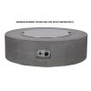 Pyromania GRFC Genesis 41 Round  x 15 in High Gas Fire Table