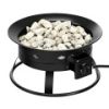 Portable Propane Outdoor Gas Fire Pit with Cover and Carry Kit
