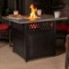 Square LP Gas Fire Pit "Harris" Dualheat from Endless Summer