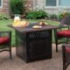 Square LP Gas Fire Pit "Harris" Dualheat from Endless Summer
