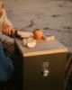 Qube Portable Fire Pit with Two 1 Pound LP Containers by Ukiah