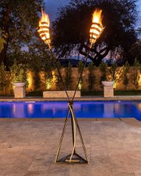 FIRE TORCH STAND The Outdoor Plus (Fuel: LP Gas Powered)