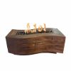 Gas Fire Pit Table the "Big Sur" by The Outdoor Plus - 60 & 72 in