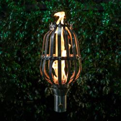 "Urn" Gas Fire Torch The Outdoor Plus Will Light Up Your Night (Torch Pole Included: No)