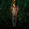 "Gothic" Gas Fire Torch by The Outdoor Plus Light Up Your Night