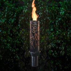 Tropical Gas Fire Torch by The Outdoor Plus - Light up the Night (Torch Pole Included: No)