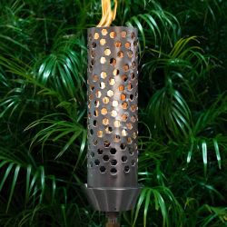 "Honeycomb" Fire Torch The Outdoor Plus - Light Up Your Night (Torch Pole Included: No)