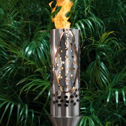 "Coral" Gas Fire Torch from The Outdoor Plus Light up the Night (Torch Pole Included: No)
