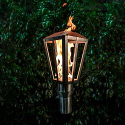 Lantern Gas Fire Torch The Outdoor Plus to Light Up Your Night (Torch Base: LITE-TOP Base, Torch Pole Included: No)