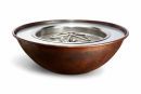 Hammered Copper Tempe 31 in. Fire Bowl by HPC Fire Inspired