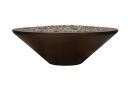 Geo Round Fire Table 48 and 60 Inch From Architectural Pottery (ARCHPOT Size: 48 inches, ARCHPOT Ignition: Match Lit)