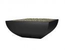 Legacy Square Fire Table 42 and 48 inch by Architectural Pottery (ARCHPOT Size: 42 inches, ARCHPOT Ignition: Match Lit)