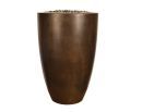 Legacy Round Tall Fire Vase Gas Fire Pit by Architectural Pottery (ARCHPOT Ignition: Match Lit)