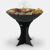Arteflame Forty inch XXL Corten Steel "Black Label"  Fire Pit Grill