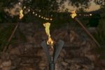 Fire by Design Fin Style Natural or LP Automated Gas Tiki Torch