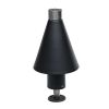 Fire by Design Black Stylish Cone Design Automated Tiki Torch
