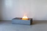 Wetstone Design Gather GFRC Linear Gas Fire Table 55 to 95 in